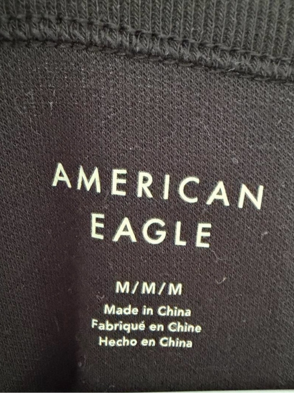 American Eagle women’s Sz. M black blodysuit - Picture 5 of 5
